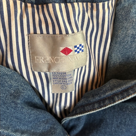 Vintage 80’s Denim Chore Coat - Picture 4 of 8